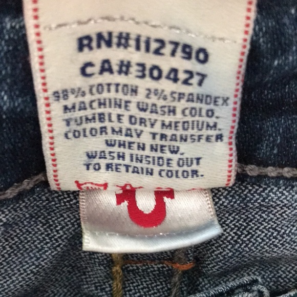 True Religion Billy Skinny Jeans SZ 31 - Picture 7 of 8